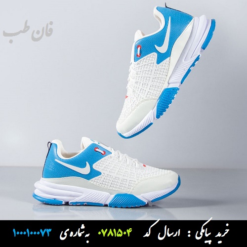 کفش مردانه Nike مدل Shobiz (سفیدآبی)
