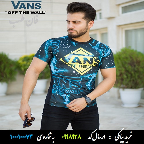 تیشرت مردانه vans مدل off the wall