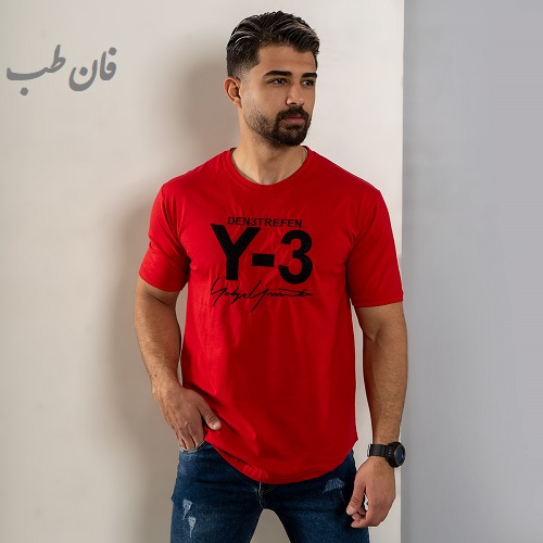 تیشرت Y-3 قرمز مردانه مدل savin