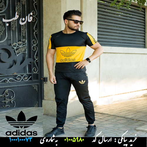 ست تیشرت و شلوار adidas مدل tarkin